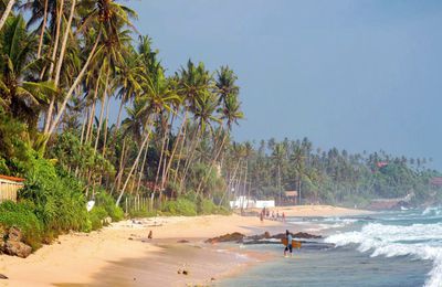 Sri Lanka : plages de Kalutara