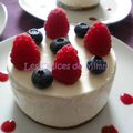 Cheesecake spéculoos, limoncello et fruits rouges (sans cuisson)