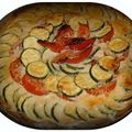 tarte tomates courgettes