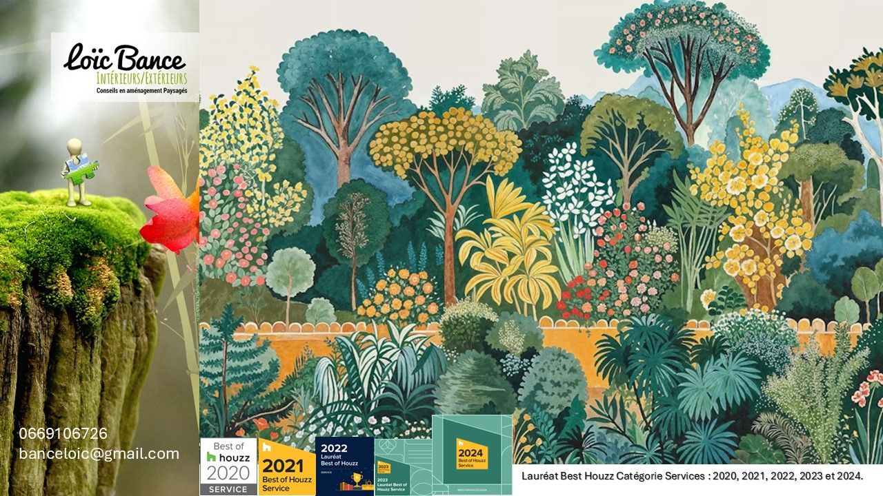 Paysagiste Pays Basque et Paysagiste Landes l'homme et la nature. Les jardins Perses.