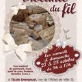 Affiche de la brocante du fil