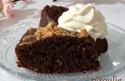 Fondant au chocolat et aux noisettes sans farine ni gluten pour Pessah