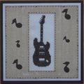 Commande pour une joueuse de guitare