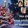 Vos élus vous souhaitent un joyeux noël !