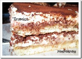 Tiramisu qui se coupe en part