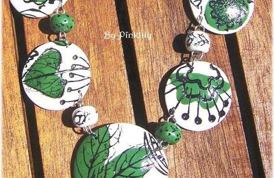 Parure personnalisée : "Chloro'Feel"