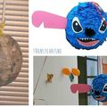OHANA - Un anniversaire Stitch (Lilo & Stitch) avec DIY pinata
