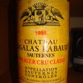 chateau Sigalas-Rabaud 1988 sauternes 1er grand cru classé