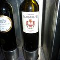 D'Aiguilhe 2007 ( Castillon-Côtes de Bordeaux) et Lynsolence 2008 (Saint Emilion)