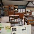 Une salle de classe des années 1950 au Musée de l'Ancienne Malterie de Champagne