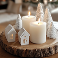Village de Noël miniature pour une décoration de rêve pendant les fêtes