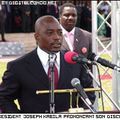 Kinshasa: grand défilé militaire pour célébrer les 10 ans...17 mai 1997-2007 