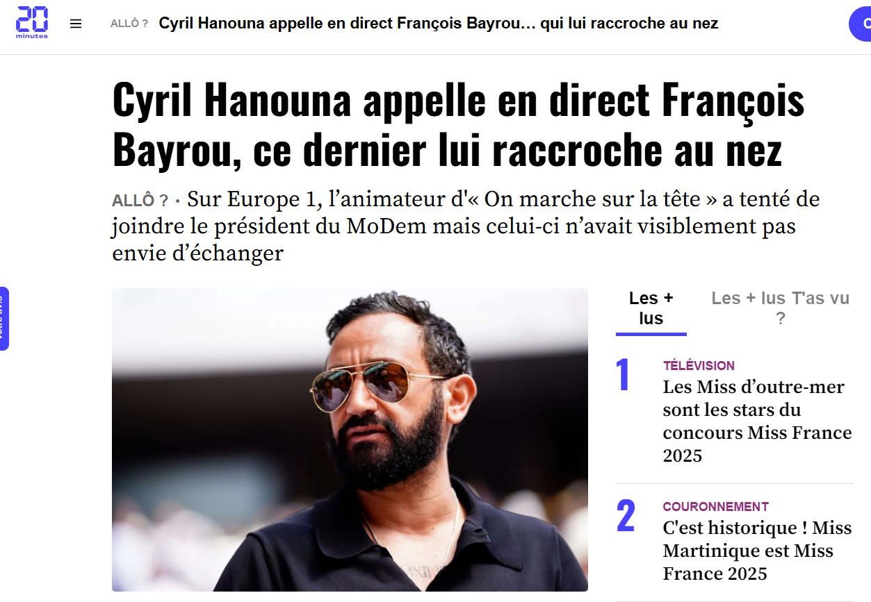 Première mesure