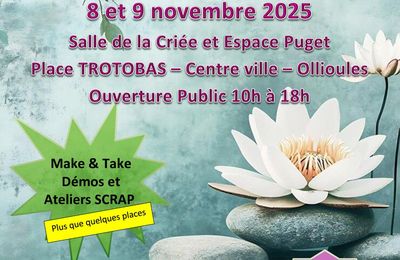 Salon Scrap & Co 83 les 8 et 9 novembre 2025