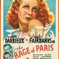 Nouvelle affiche américaine pour "The rage of Paris"...