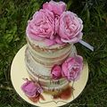 Nude cake - Naked cake - Wedding cake