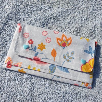 Quelques finitions du sal pochette pratique tuto Madalena