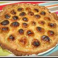 Tarte aux prunes et amandes