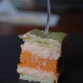 Carrés de surimi aux légumes