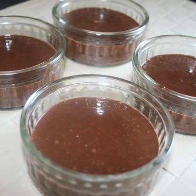 crème chocolat courgette