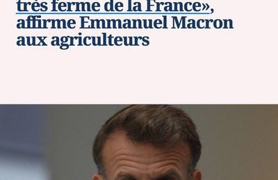 Macron et ses mensonges