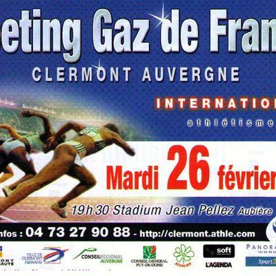 3° MEETING GAZ DE FRANCE INTERNATIONAL athlétisme