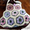 Sac d'été Granny, le 21 hexagones