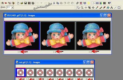 Mettre une image animée sur une autre image animée si celles-ci ont un nombre d'images différents