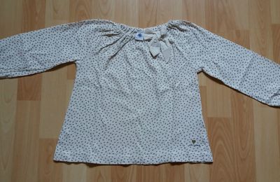 blouse Petit Bateau 5 ans - 5 euros