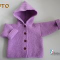 Fiche tricot bébé, modèle à tricoter, layette tricot bb, tuto, explications en pdf