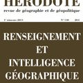 La géographie, fille ainée du renseignement