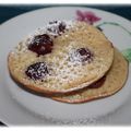 Pancakes aux cerises