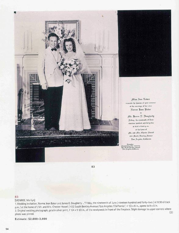 12/09/2001, CHRISTIE'S: Los Angeles - Vente et Catalogue