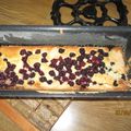 Gâteau aux mûres du jardin