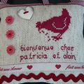 Un petit cadeau vite fait bien fait...pour Patricia et Alain