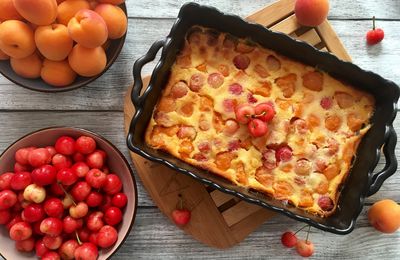 Clafoutis de Marie de Christophe Felder à ma façon