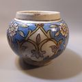 Vase Boule Céramique Siliceuse Perse Iran Qajar XIXeme Persian Kadjar Ceramic / Ref IR18