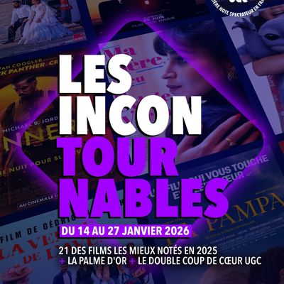 UGC révèle la programmation des Incontournables