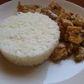 Sauté de dinde et riz basmati