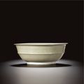 A large white stoneware bowl, Tang dynasty