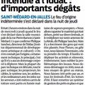 Incendie de bâtiment