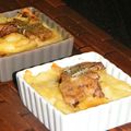 Gratins de légumes au foie gras poêlé