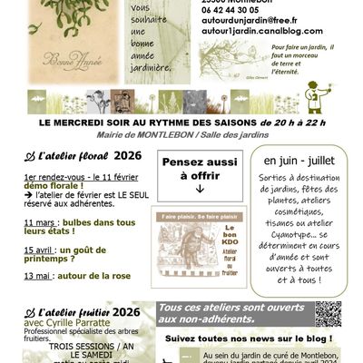 Meilleurs voeux pour la nouvelle année...