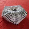 Biscornu blackwork