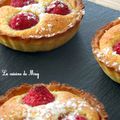 Tartelettes framboises frangipane