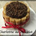 Charlotte au chocolat