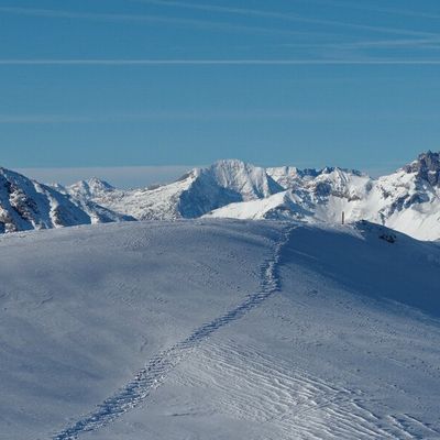 Val-Cenis station enneigée