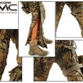 Le pantalon Crye Multicam au 1/6.