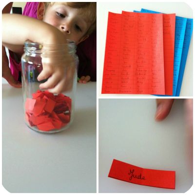 Le résultat du tirage au sort (enfin...)