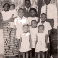Photo de la famille BUSE en 1963, à Kisangani